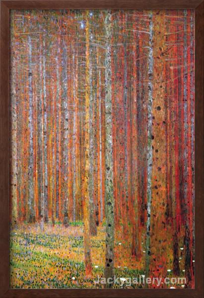 Tannenwald by Gustav Klimt paintings reproduction